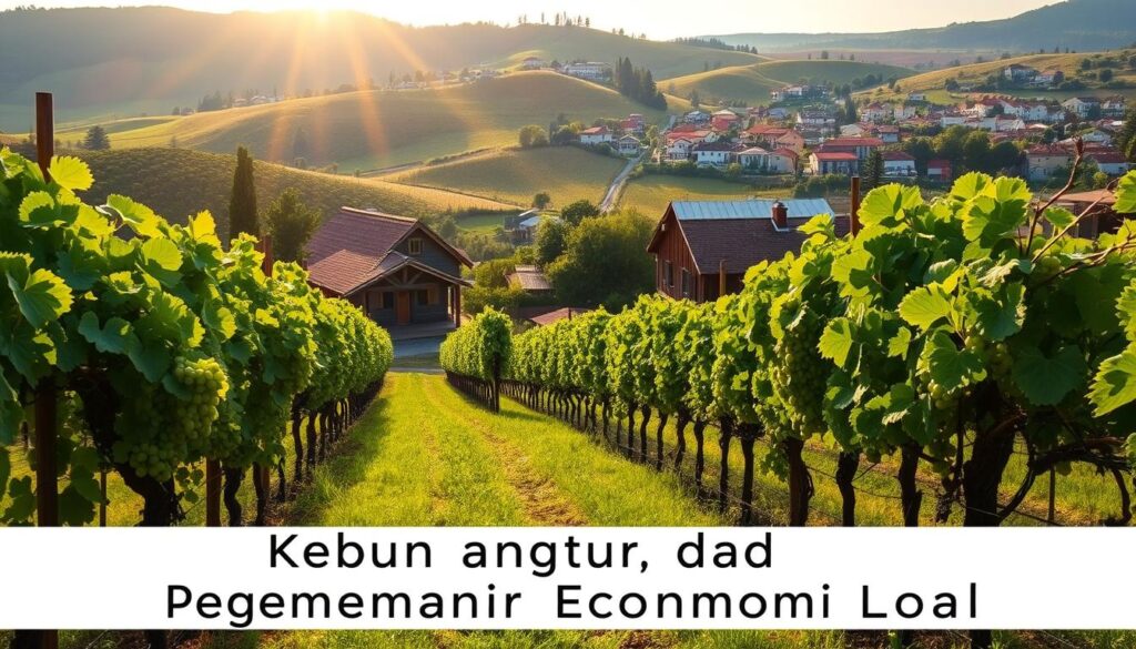 Kebun Anggur dan Pengembangan Ekonomi Lokal